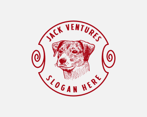 Canine Puppy Dog logo design