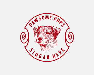 Canine Puppy Dog logo design