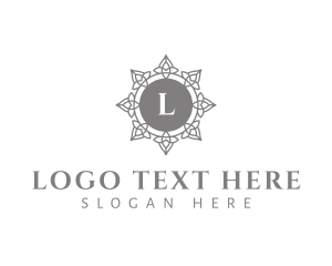 Pattern - Ornamental Glass Decor logo design