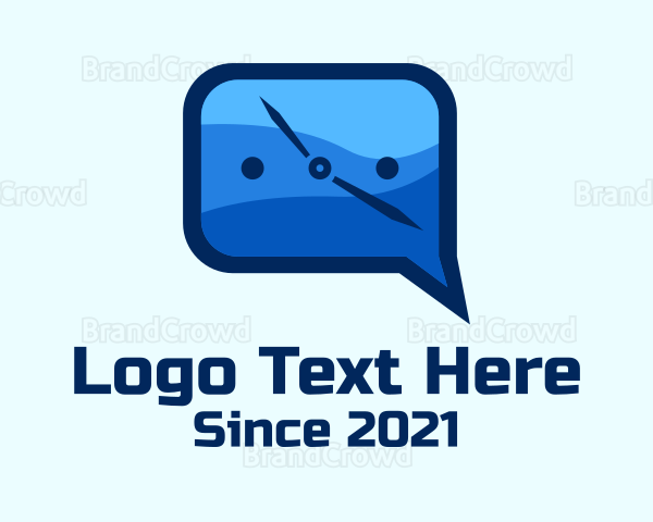 Chat Box Time Logo