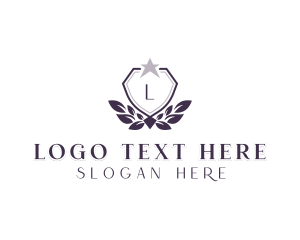 Wreath - Wreath Royal Shield logo design