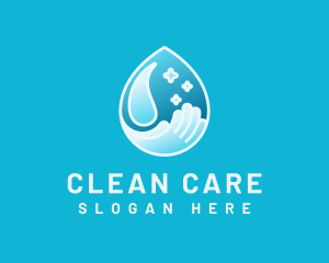 Hygienic - Waterdrop Hand Sanitizer logo design