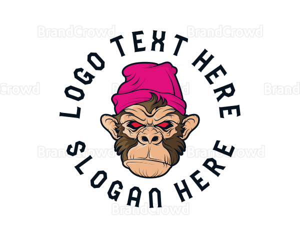 Urban Beanie Monkey Logo