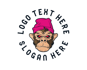 Urban Beanie Monkey Logo