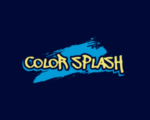 Spraypaint - Art Brush Stroke logo design