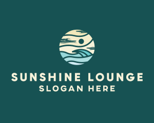 Beach Wave Resort  logo design