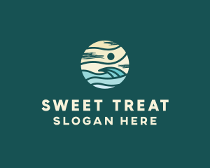 Beach Wave Resort  logo design