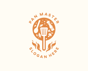 Pan - Pan Fry Cook Restaurant logo design