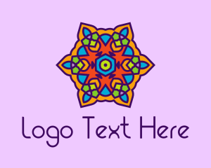 Greek Design - Multicolor Centerpiece Tile logo design