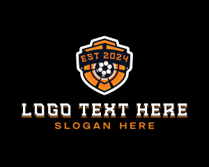League - Soccer League Tournament logo design