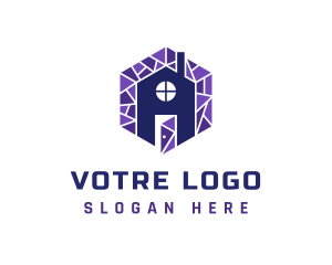 Violet - Violet Mosaic House logo design