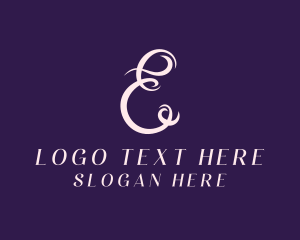 Swoosh - Feminine Salon Swoosh logo design