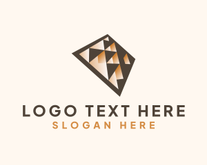 Ceramic Tile Flooring logo design
