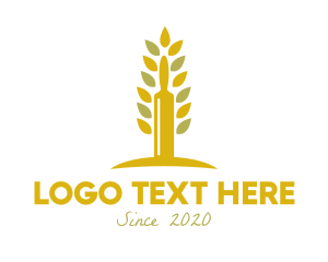 Organic - Wheat Pastry Restaurant logo design