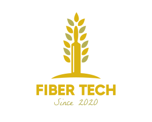 Fiber - Wheat Pastry Restaurant logo design