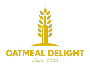 Wheat Pastry Restaurant logo design