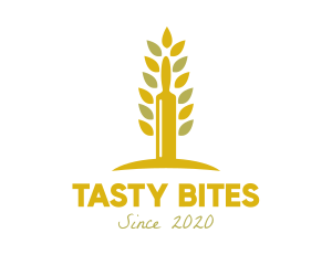 Wheat Pastry Restaurant logo design