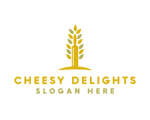 Wheat Pastry Restaurant logo design