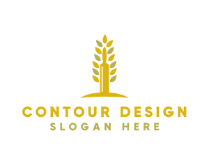 Wheat Pastry Restaurant logo design