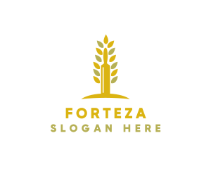 Wheat Pastry Restaurant logo design