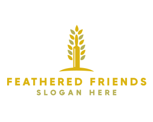 Wheat Pastry Restaurant logo design