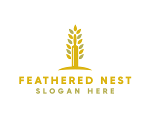 Wheat Pastry Restaurant logo design