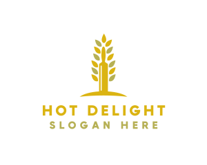 Wheat Pastry Restaurant logo design