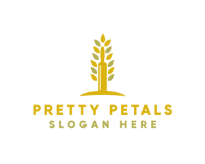 Wheat Pastry Restaurant logo design