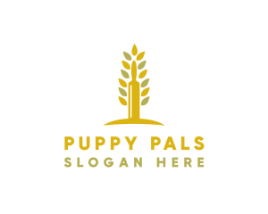 Wheat Pastry Restaurant logo design