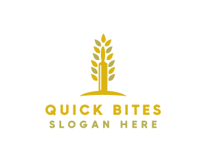 Wheat Pastry Restaurant logo design