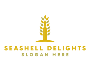 Wheat Pastry Restaurant logo design