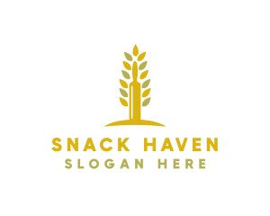 Wheat Pastry Restaurant logo design