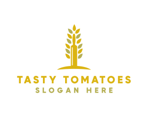 Wheat Pastry Restaurant logo design