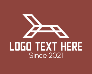 Upholstery - Geometric Chair Business logo design