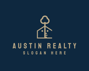 House Realty Key logo design