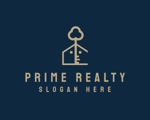 Realty - House Realty Key logo design