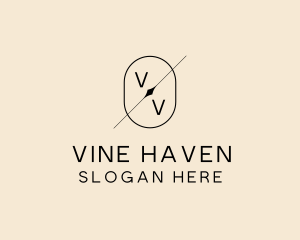 Minimalist Business Emblem logo design