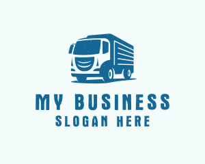 Market Delivery Truck Logo