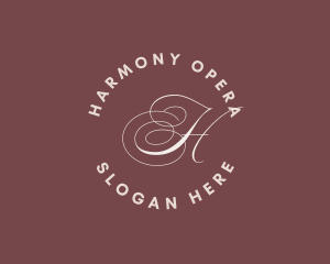 Opera - Elegant Cursive Theater logo design