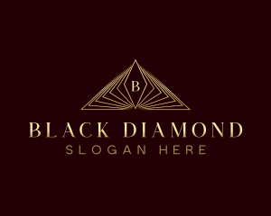 Elegant Triangle Diamond logo design