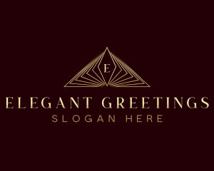 Elegant Triangle Diamond logo design