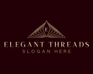 Elegant Triangle Diamond logo design