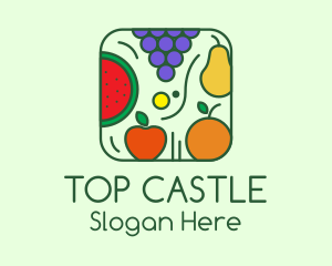 Fruit Food App  Logo