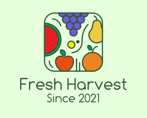 Fruit - Fruit Food App logo design