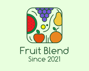 Smoothie - Fruit Food App logo design