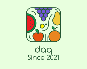 Juice Stand - Fruit Food App logo design