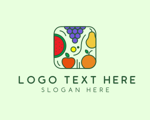 Fruit Food App  logo design