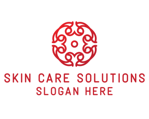 Dermatology - Floral Beauty Dermatology logo design