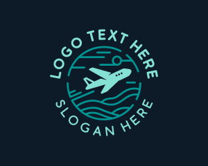 Airplane Flight Forwarding Logo