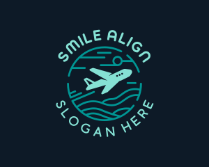 Airplane Flight Forwarding Logo